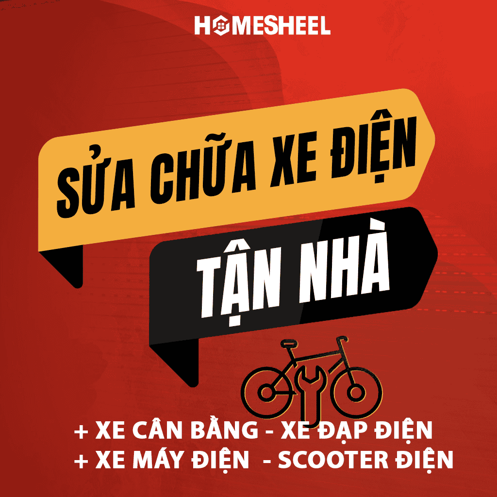 Sửa xe đạp điện tại nhà Homesheel