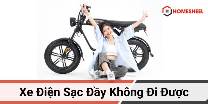 Xe đạp điện sạc đầy nhưng không đi được bắt nguồn từ đâu?