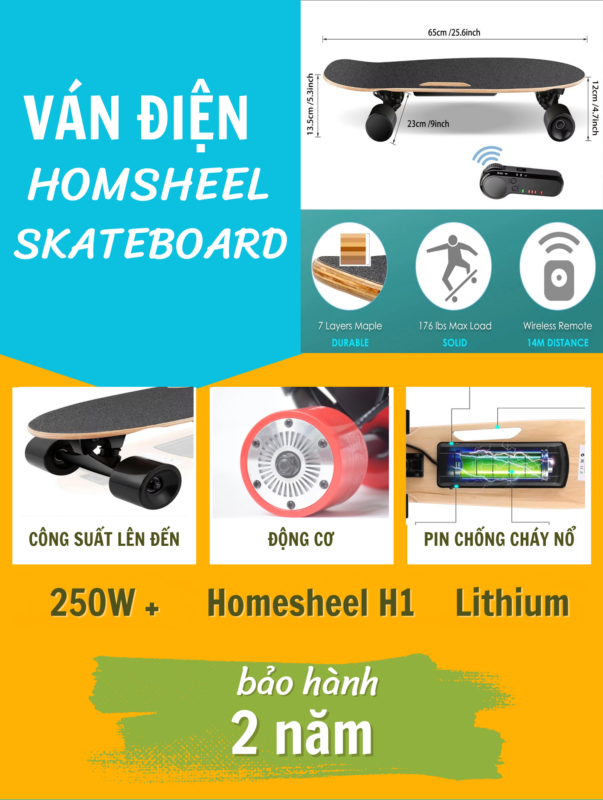 Ván điện homesheel A2