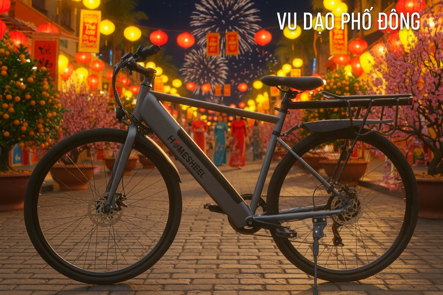 Xe đạp điện trợ lực Homesheel C22 (10)