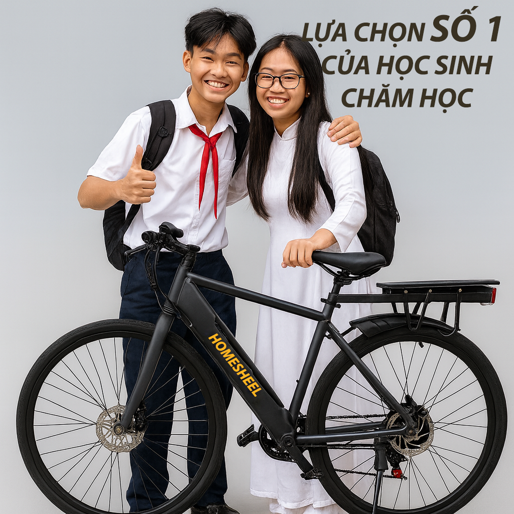 Xe đạp điện trợ lực Homesheel C22 (9)