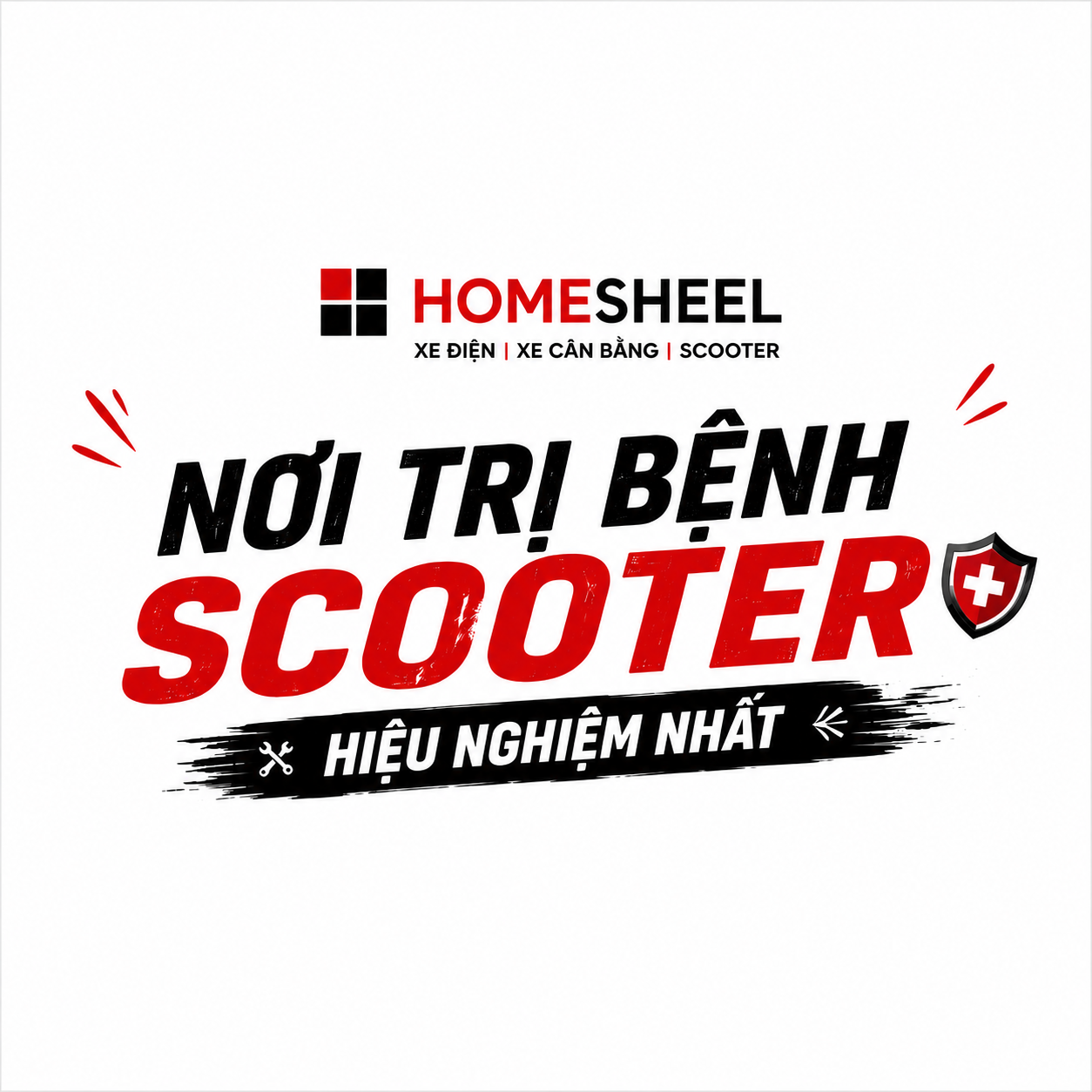 Sửa scooter điện TPHCM uy tín tại HOMESHEEL