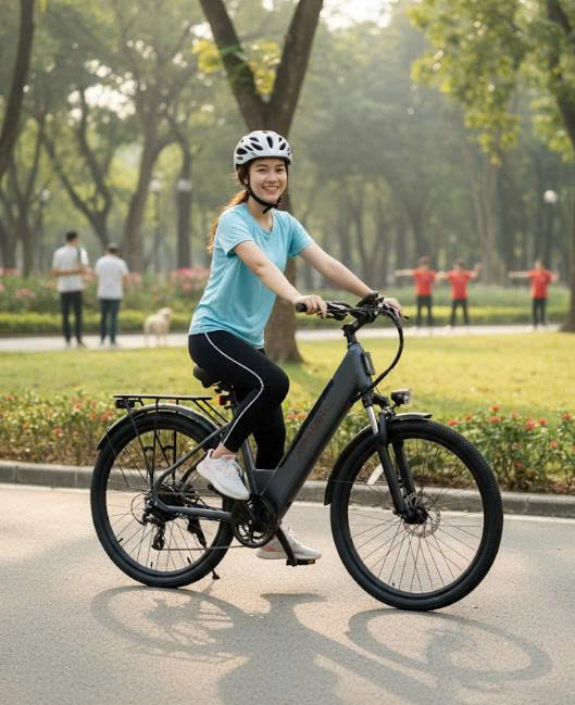 xe đạp điện C23 chạy thể dục