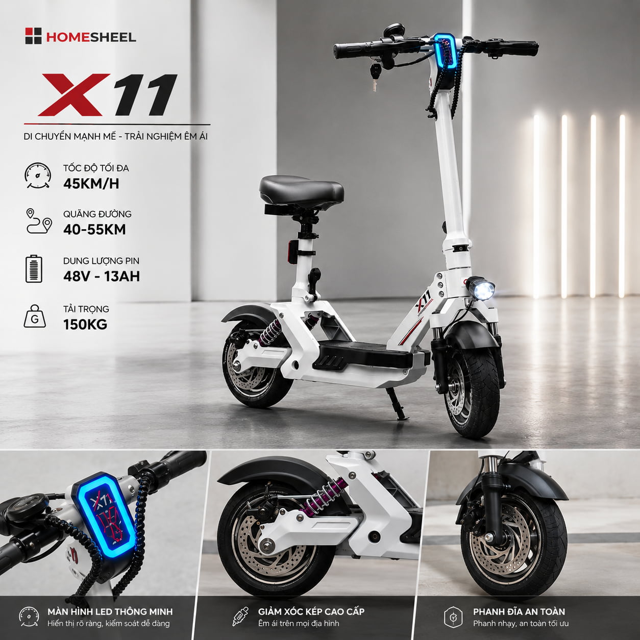 Scooter Homesheel X11 (4)